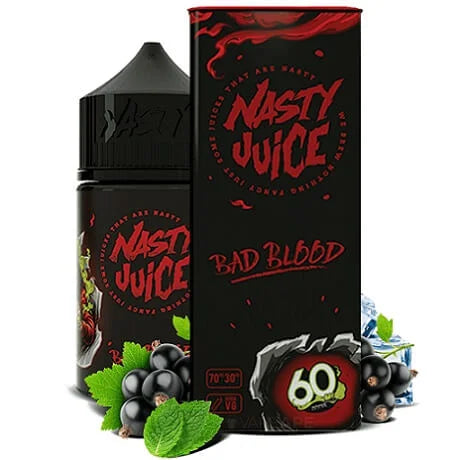 Black currant Bad Blood by Nasty 35 MG-30ml Vape Liquid