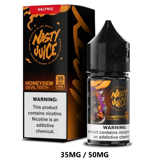 Honey Dew, Devil Teeth 3 mg 60 ml,Vape Juice In Uganda.