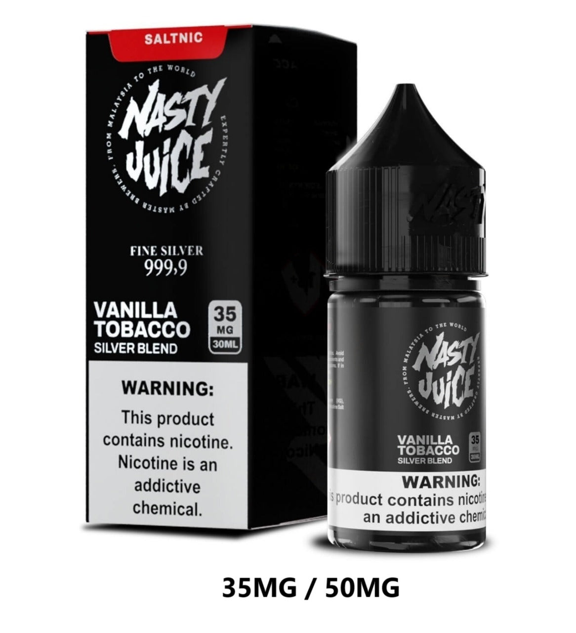 Vanilla Tobacco Silver Blend  50 mg 30 ml