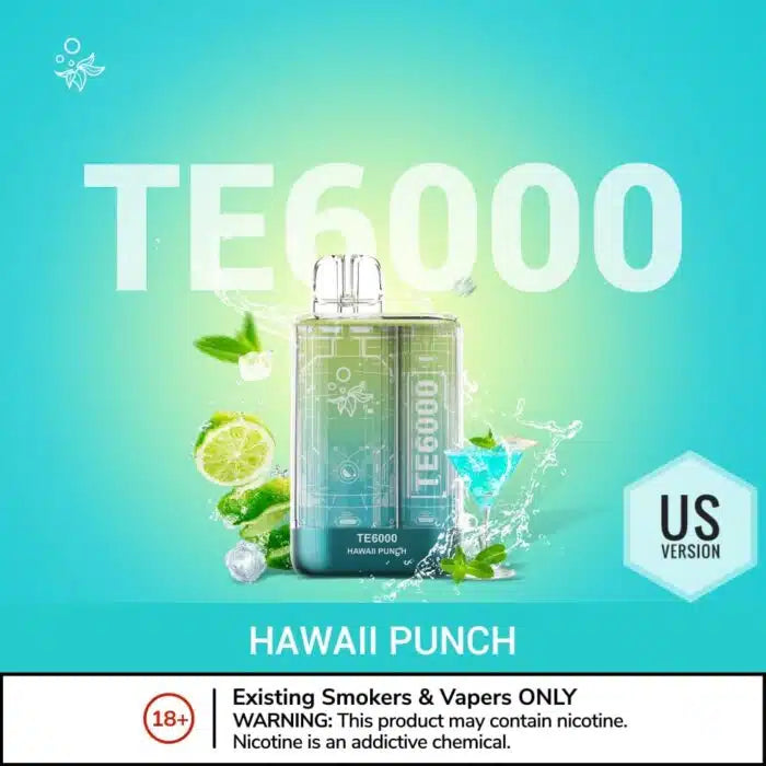 Elf Bar TE6000 Us Version Hawai Punch Disposable Vape