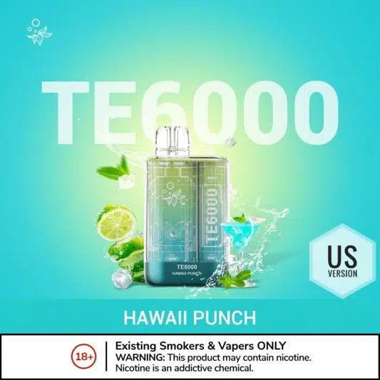 Elf Bar TE6000 Us Version Hawai Punch Disposable Vape