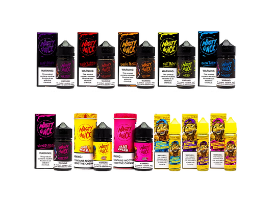 Nasty Juice all Flavours 3 mg, 60ml