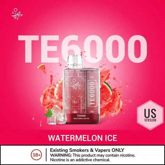 Elf bar TE 6000 Us Version Watermelon ice Disposable Vape